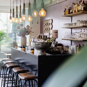 Minimalist Coffee Bar in Arts Distric